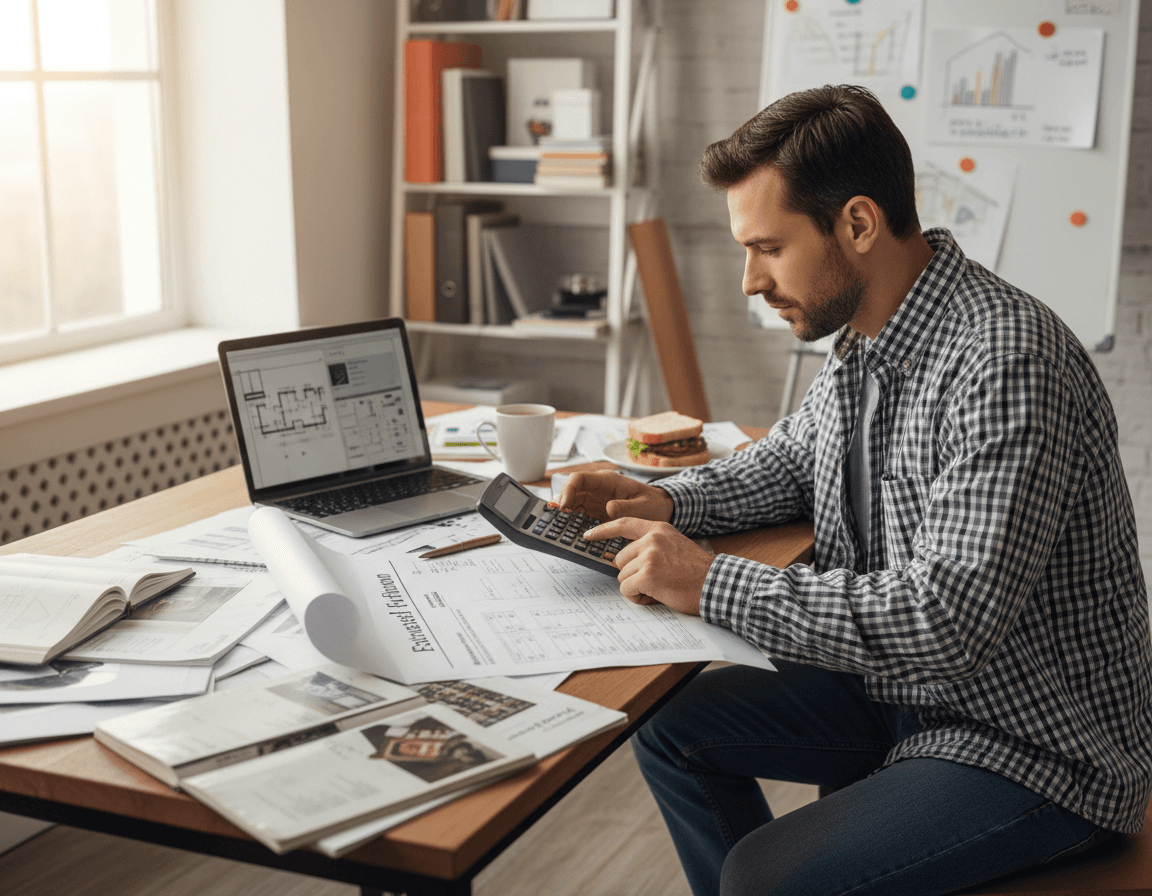 Планирование бюджета ремонта с калькулятором и планами